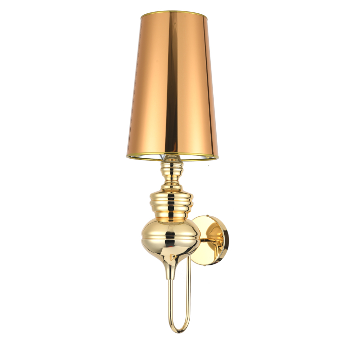 Step into Design Lampa ścienna QUEEN złota 18 cm