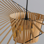 Step into Design Lampa wisząca kapelusz SOMBRERO beżowa 80 cm