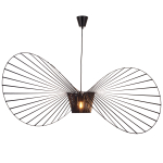 Step into Design Lampa wisząca kapelusz SOMBRERO czarna 140 cm