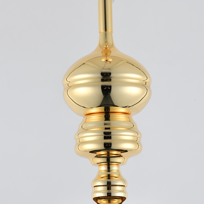 Step into Design Lampa wisząca QUEEN-1 złoto czarna 18 cm