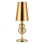Step into Design Lampa stołowa QUEEN złota 25 cm