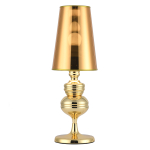 Step into Design Lampa stołowa QUEEN złota 25 cm