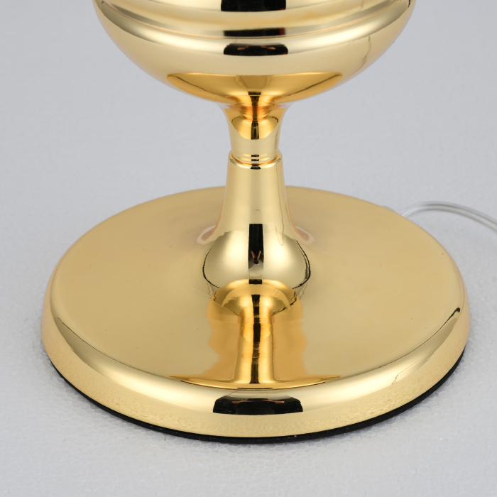 Step into Design Lampa stołowa QUEEN złota 25 cm