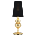 Step into Design Lampa stołowa QUEEN złoto czarna 18 cm