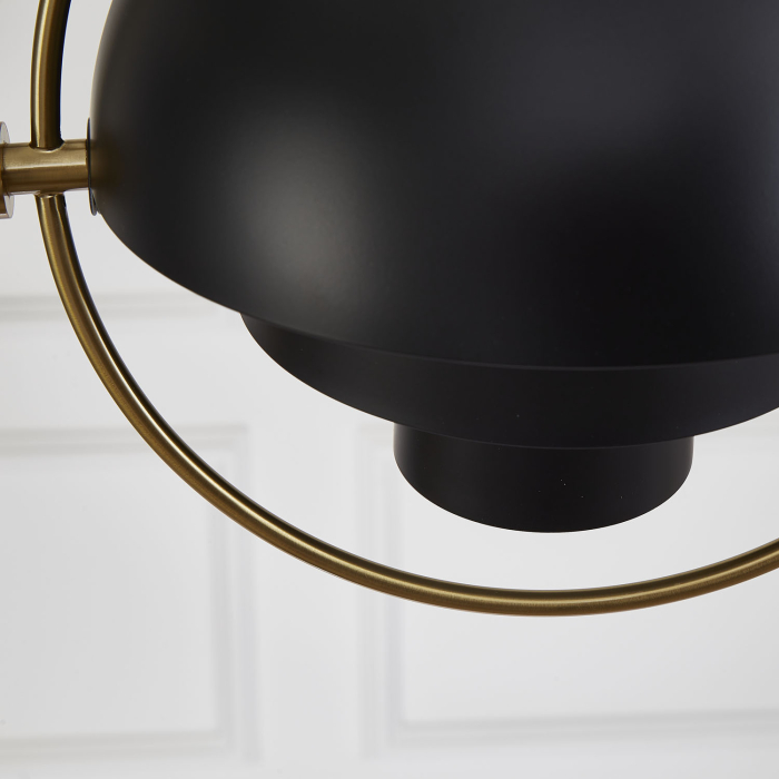 Step into Design Lampa wisząca MOBILE czarna 38 cm