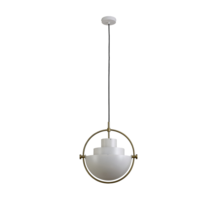 Step into Design Lampa wisząca MOBILE biała 38 cm