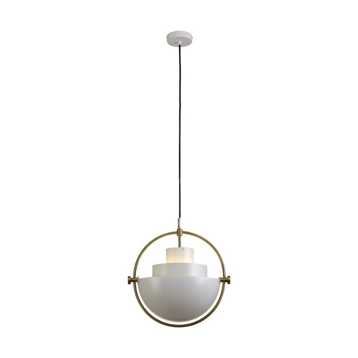 Step into Design Lampa wisząca MOBILE biała 38 cm