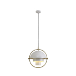 Step into Design Lampa wisząca MOBILE biała 38 cm