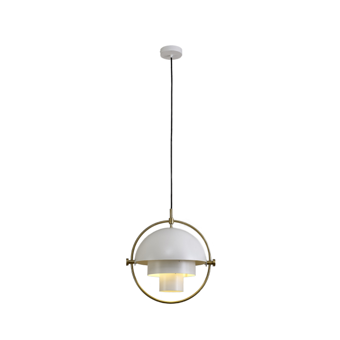 Step into Design Lampa wisząca MOBILE biała 38 cm