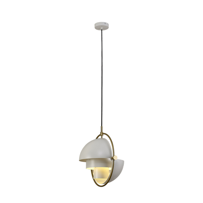 Step into Design Lampa wisząca MOBILE biała 38 cm