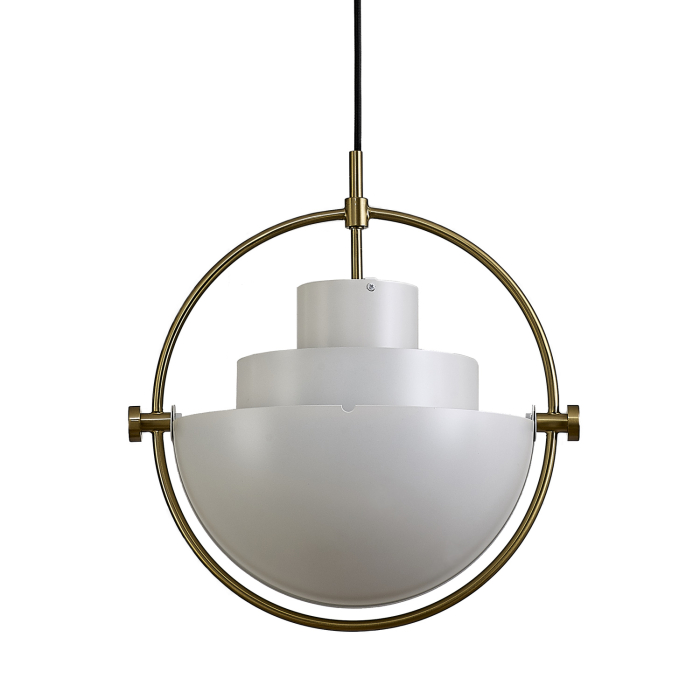Step into Design Lampa wisząca MOBILE biała 38 cm