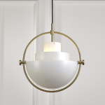 Step into Design Lampa wisząca MOBILE biała 38 cm