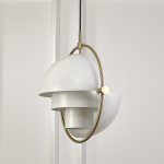Step into Design Lampa wisząca MOBILE biała 38 cm