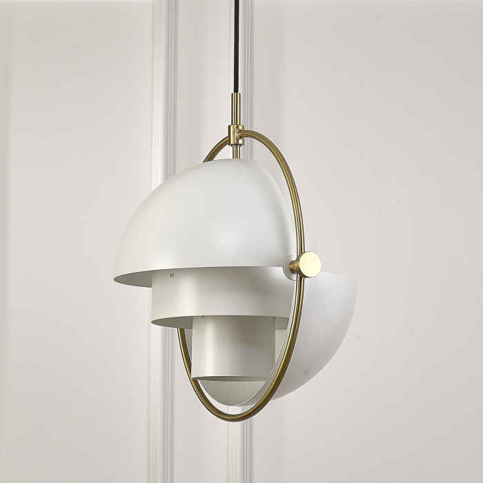 Step into Design Lampa wisząca MOBILE biała 38 cm