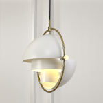Step into Design Lampa wisząca MOBILE biała 38 cm