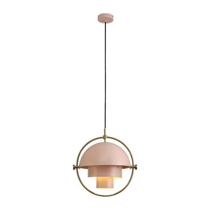 Step into Design Lampa wisząca MOBILE różowa 38 cm
