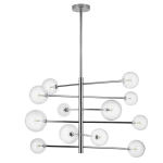 Step into Design Lampa wisząca SOLA chrom 75 cm