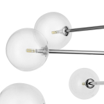 Step into Design Lampa wisząca SOLA chrom 75 cm