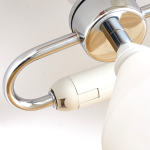 Step into Design Lampa stołowa BELFUGO biała 35 cm
