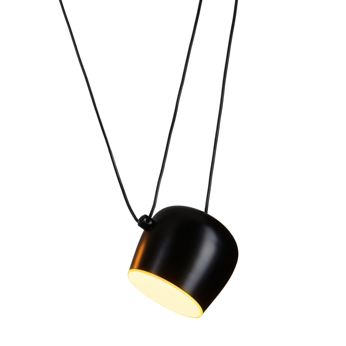 Step into Design Lampa wisząca BENNA-1 czarna