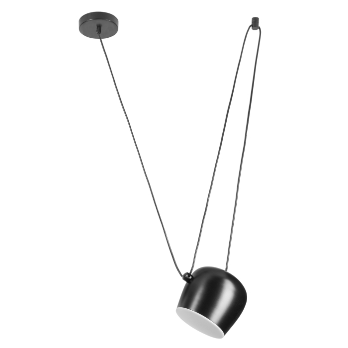 Step into Design Lampa wisząca BENNA-1 czarna