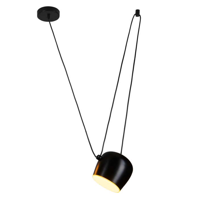 Step into Design Lampa wisząca BENNA-1 czarna
