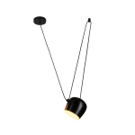 Step into Design Lampa wisząca BENNA-1 czarna