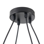 Step into Design Lampa wisząca BENNA-4 czarna