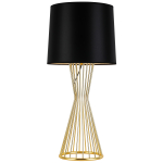 Step into Design Lampa stołowa FILO TABLE czarno - złota 85 cm