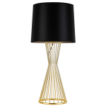 Step into Design Lampa stołowa FILO TABLE czarno - złota 85 cm