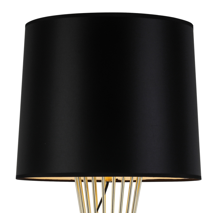 Step into Design Lampa stołowa FILO TABLE czarno - złota 85 cm