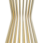 Step into Design Lampa stołowa FILO TABLE czarno - złota 85 cm