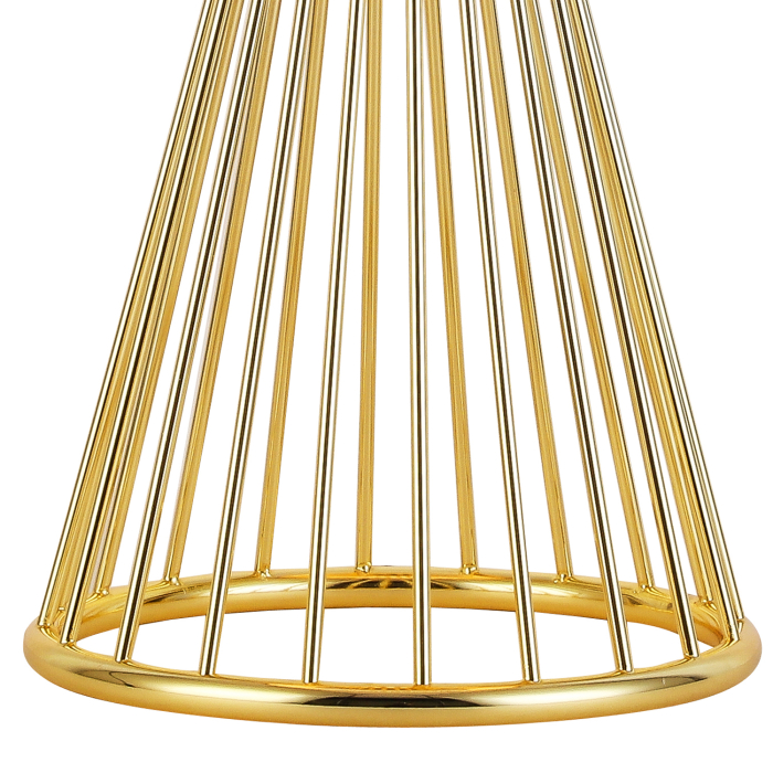 Step into Design Lampa stołowa FILO TABLE czarno - złota 85 cm