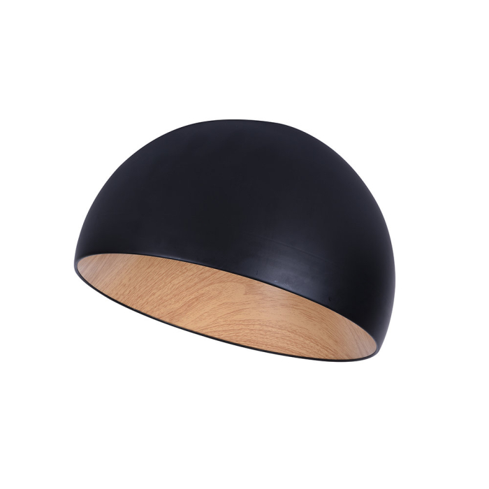 Step into Design Ledowy plafon PADELLA SKOS czarny 35 cm