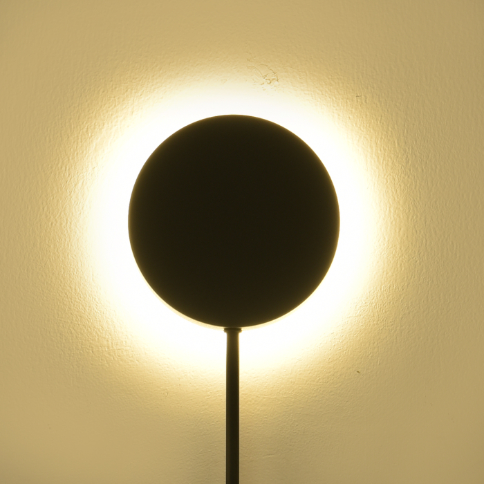 Step into Design Lampa ścienna CLEX - 4 LED czarna 75 cm