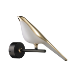 Step into Design Lampa ścienna TIT LED złoto-czarna 21 cm