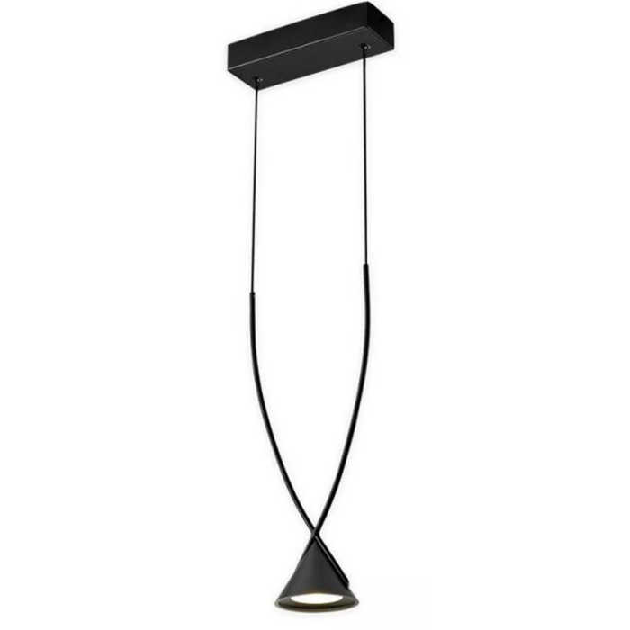 Step into Design Lampa wisząca MIA LED czarna 15,5 cm