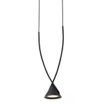 Step into Design Lampa wisząca MIA LED czarna 15,5 cm