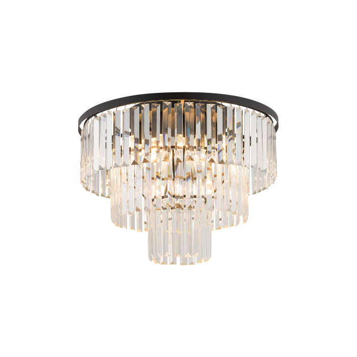 Nowodvorski CRISTAL M Sufitowa Plafon Max moc 60W E14  Transparentny 7627
