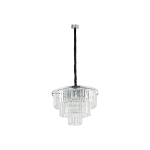 Nowodvorski CRISTAL M Sufitowa Żyrandol Max moc 40W E14  Transparentny 7617