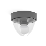 Nowodvorski NOOK Zewnętrzna Sufitowa Plafon Max moc 1x10W only LED E27 IP44 Grafitowy 7964