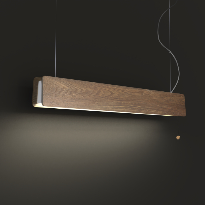 Nowodvorski OSLO LED 90 Sufitowa Wisząca Max moc 16W LED TUBE T8  Dębowy 7520