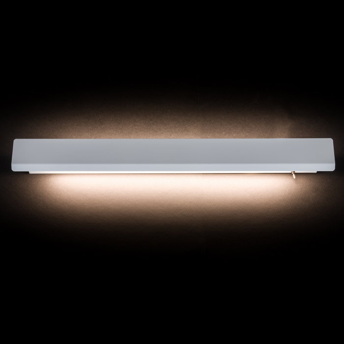 Nowodvorski WING LED Ścienna Kinkiet regulowane z włącznikiem Max moc 11W LED TUBE T8  Biały 7543