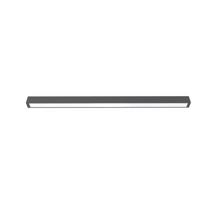 Nowodvorski STRAIGHT CEILING LED L Sufitowa Plafon Max moc 22W LED TUBE T8  Grafitowy 7551