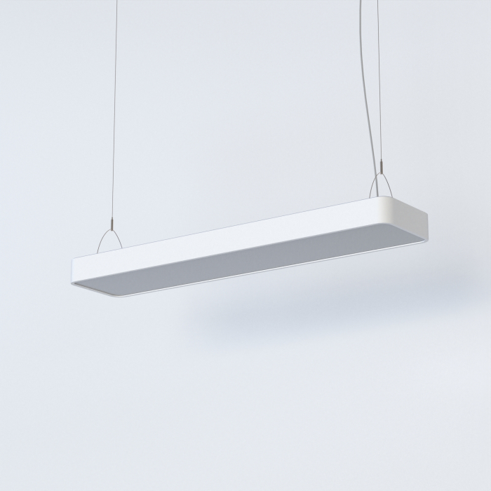 Nowodvorski SOFT LED 90X20 Sufitowa Wisząca Max moc 16W LED TUBE T8  Biały 7545