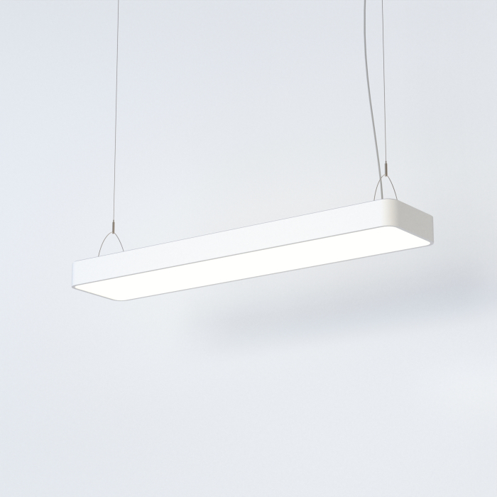 Nowodvorski SOFT LED 90X20 Sufitowa Wisząca Max moc 16W LED TUBE T8  Biały 7545