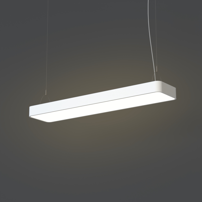 Nowodvorski SOFT LED 90X20 Sufitowa Wisząca Max moc 16W LED TUBE T8  Biały 7545