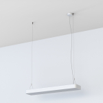 Nowodvorski SOFT LED 90X20 Sufitowa Wisząca Max moc 16W LED TUBE T8  Biały 7545