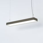 Nowodvorski SOFT LED 90X20 Sufitowa Wisząca Max moc 16W LED TUBE T8  Grafitowy 7532