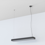 Nowodvorski SOFT LED 90X20 Sufitowa Wisząca Max moc 16W LED TUBE T8  Grafitowy 7532